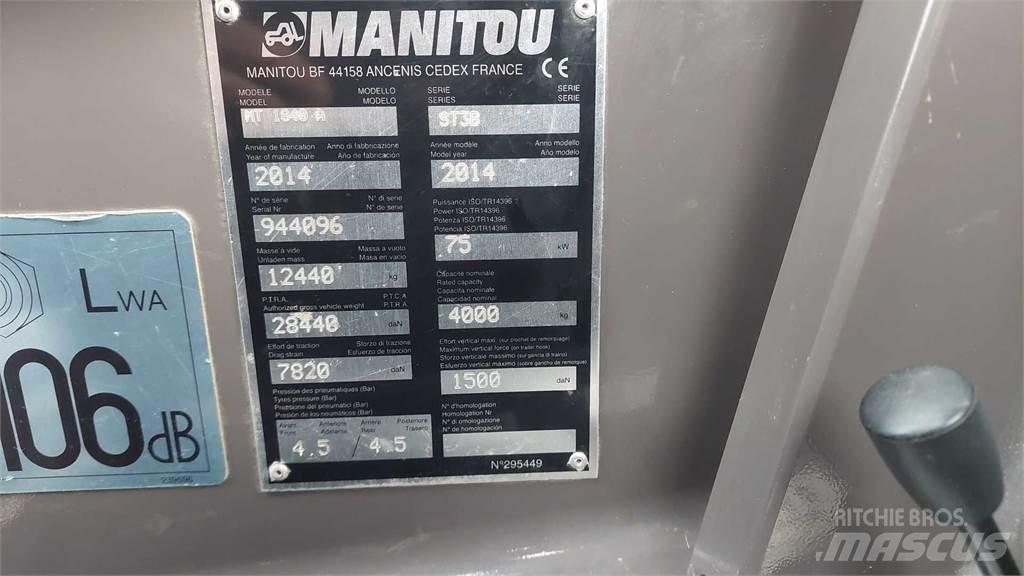 Manitou 1840MT 伸縮臂操作車