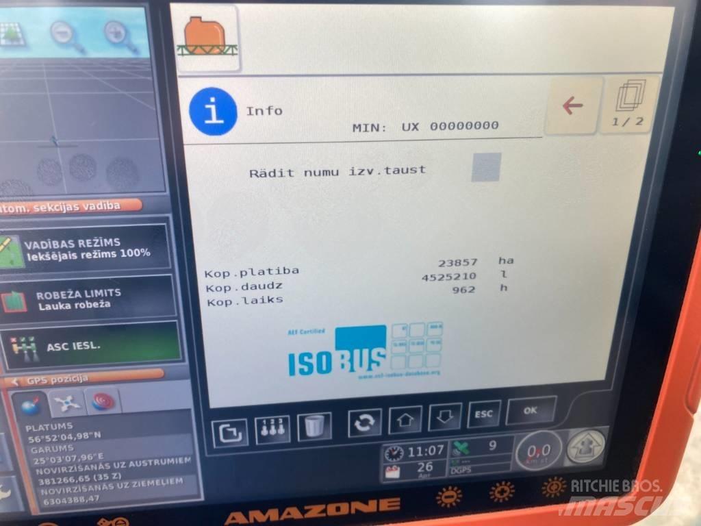 Amazone UX 5200 牽引式噴霧機