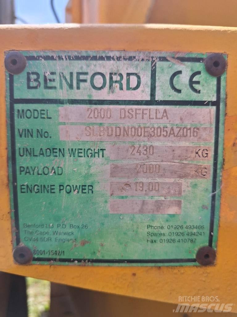 Benford 2000 DR 鉸接式起吊車
