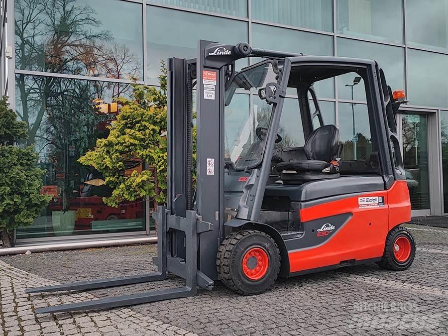 Linde E30L-01 電動堆高機