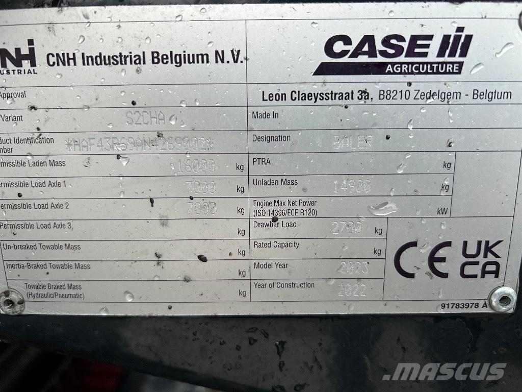 Case IH LB 436 HD 方形打捆機