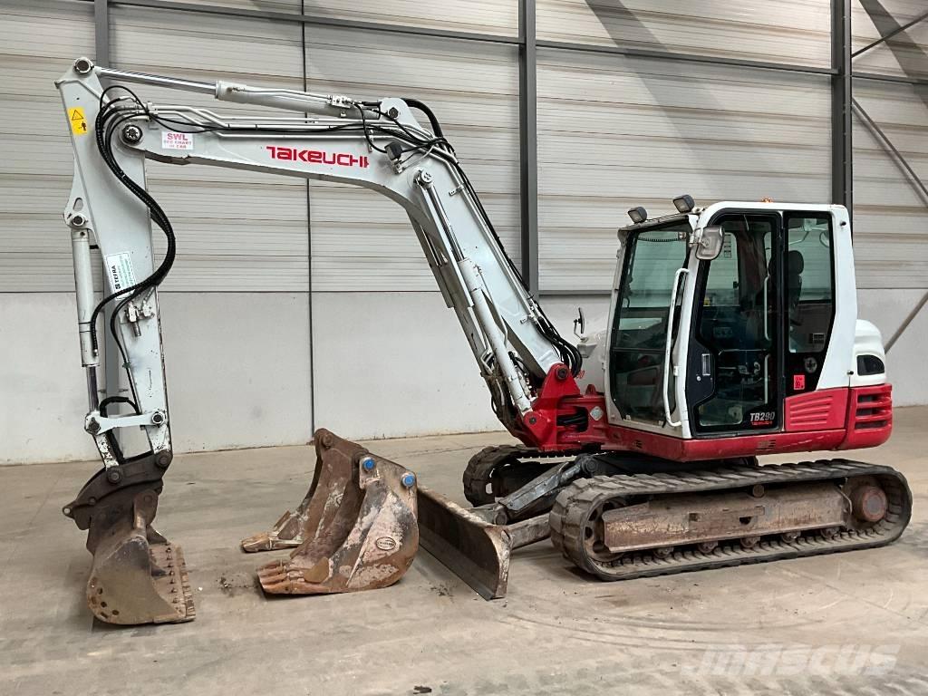 Takeuchi TB 290 中型挖土機/掘鑿機/挖掘機 7t-12t