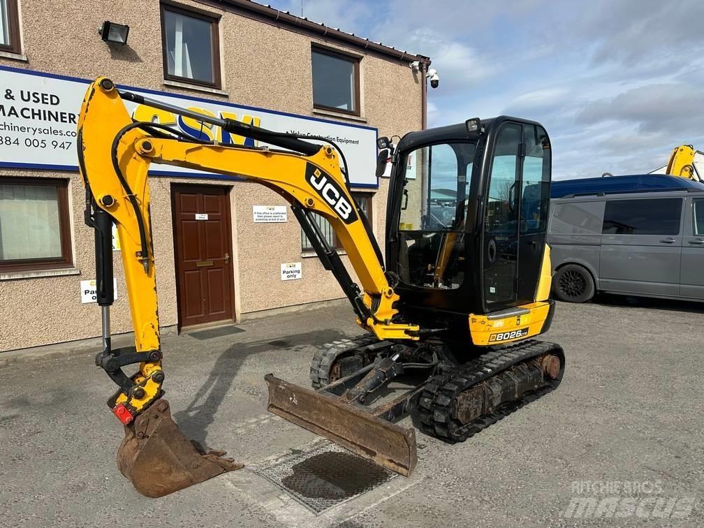JCB 8026 CTS 小型挖土機/掘鑿機<7t(小型挖掘機)