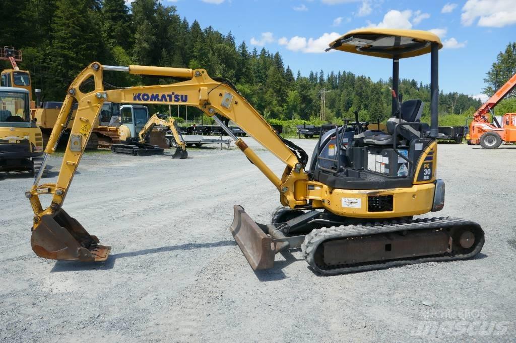 Komatsu PC 30 MR-3 小型挖土機/掘鑿機<7t(小型挖掘機)
