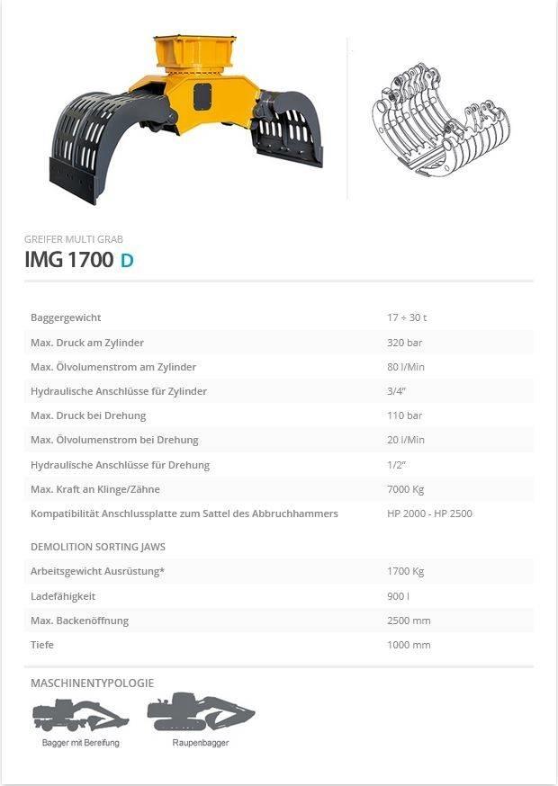 Indeco IMG 1700 兩爪吊夾