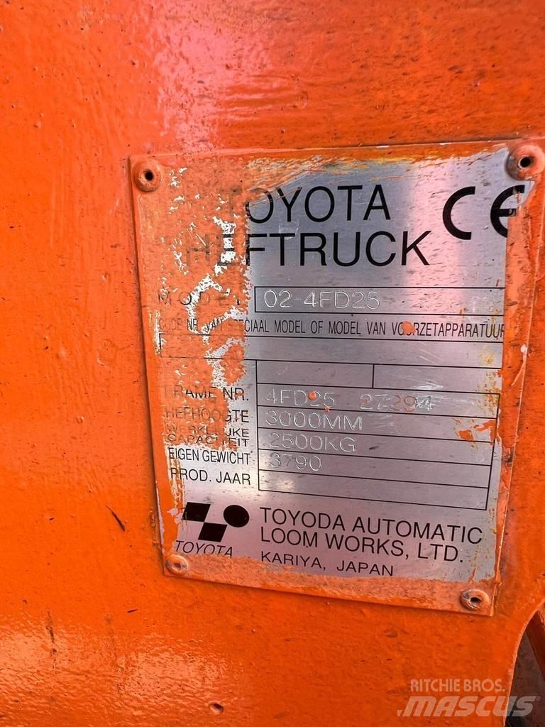 Toyota 02-4FD25 柴油卡車