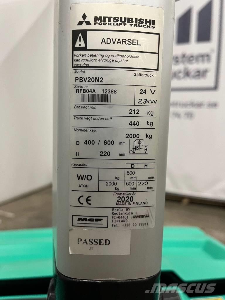 Mitsubishi PBV20N2 行走控制式堆積機
