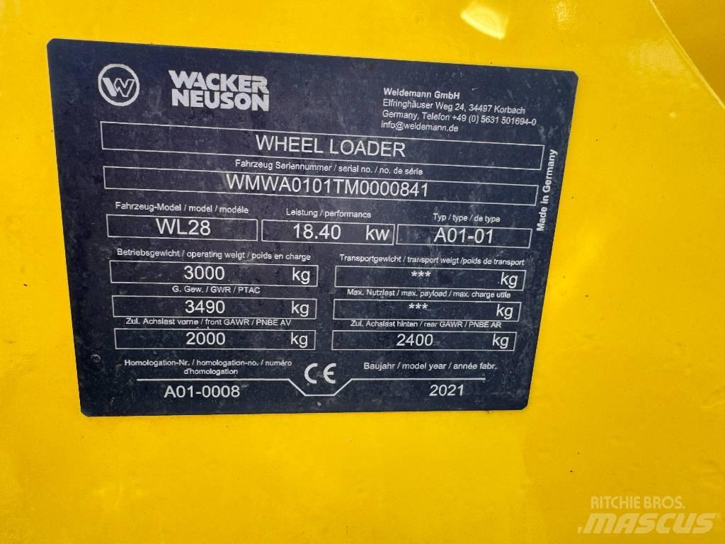 Wacker Neuson WL28 輪胎式裝載機