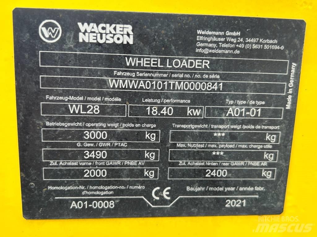 Wacker Neuson WL28 輪胎式裝載機