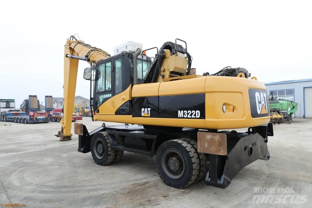 CAT M 322 D 廢棄物/工業用操作車