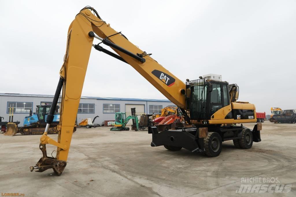 CAT M 322 D 廢棄物/工業用操作車