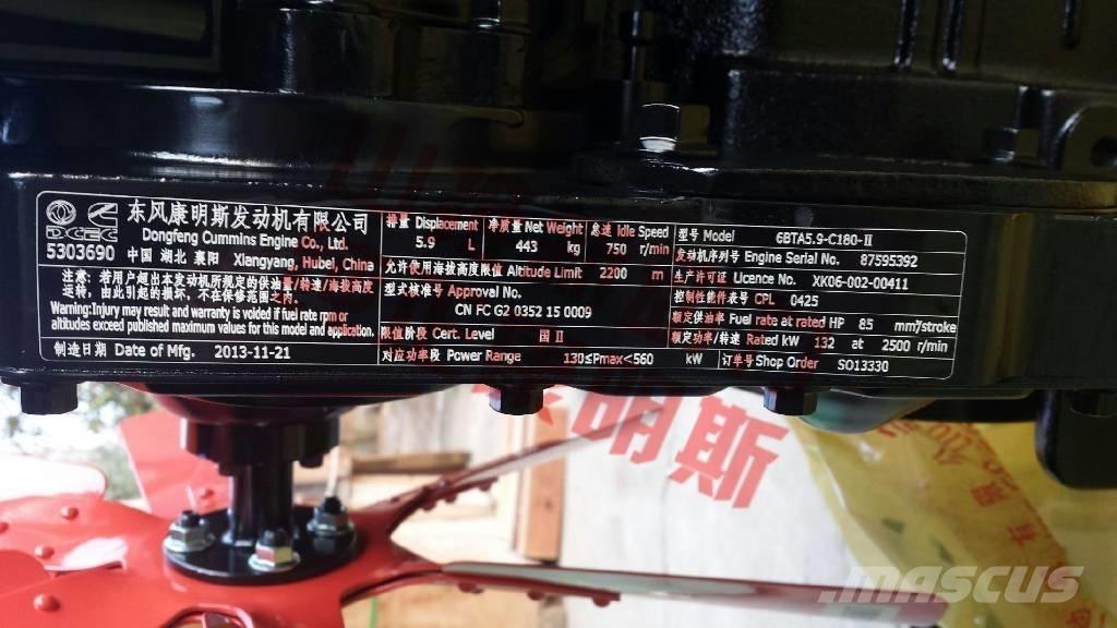 Cummins 6BTA5.9-C180 引擎/發動機