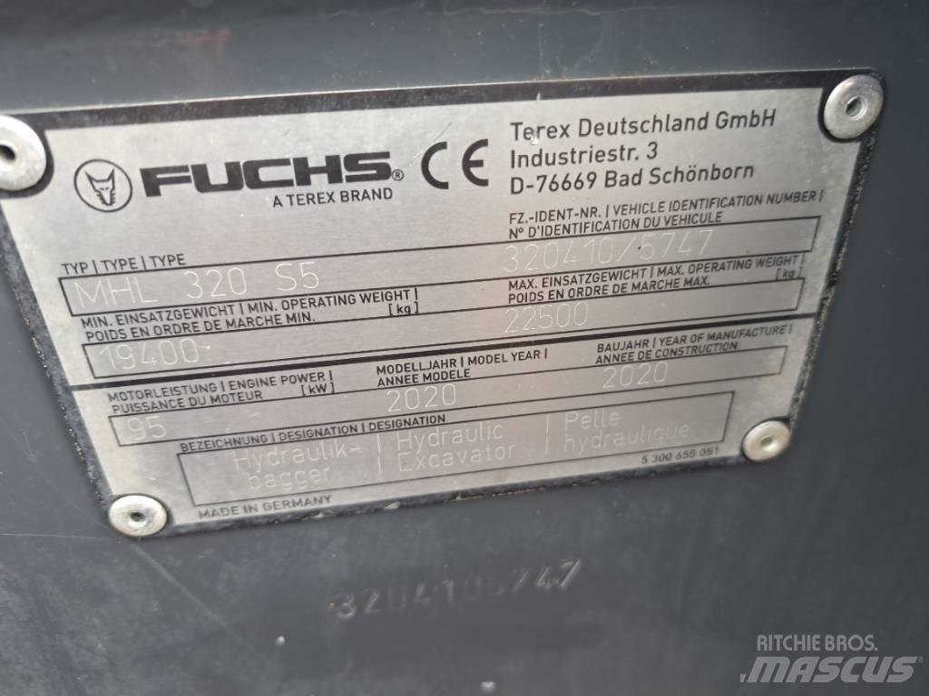 Fuchs MHL320F 廢棄物/工業用操作車