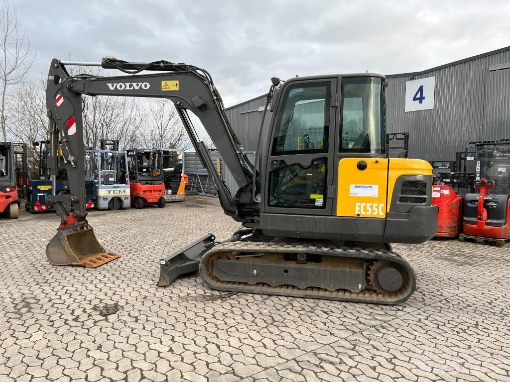 Volvo EC55C 小型挖土機/掘鑿機<7t(小型挖掘機)