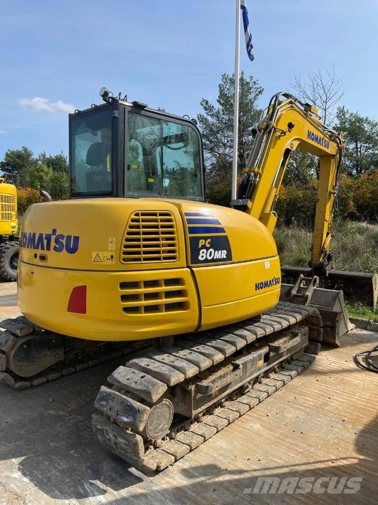 Komatsu PC 80 MR-5E0 中型挖土機/掘鑿機/挖掘機 7t-12t