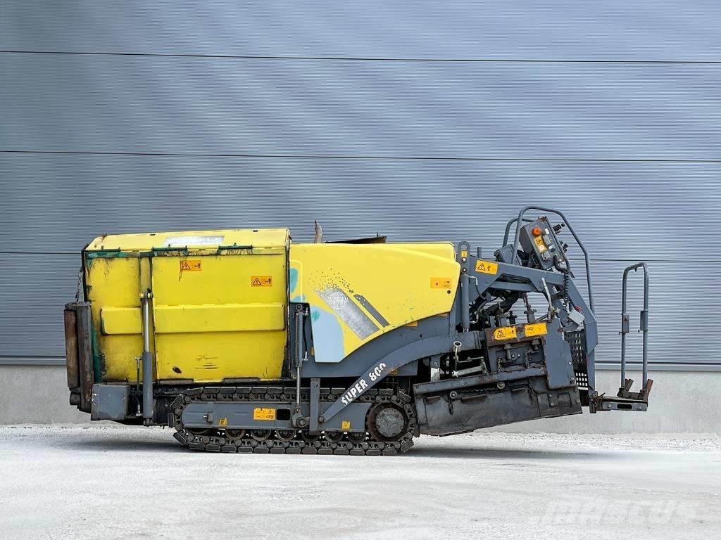 Vögele SUPER 800 瀝青攤舖機/鋪路機