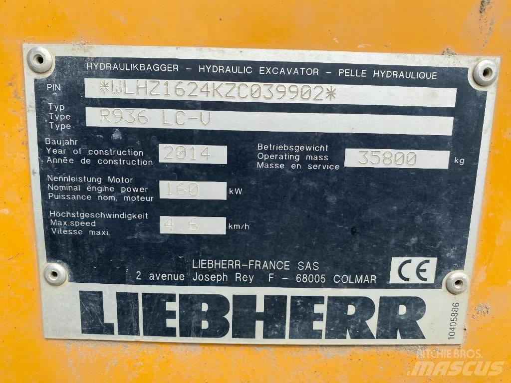 Liebherr R 936 LC 履帶式 挖土機/掘鑿機/挖掘機