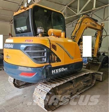 Hyundai HX 60 小型挖土機/掘鑿機<7t(小型挖掘機)