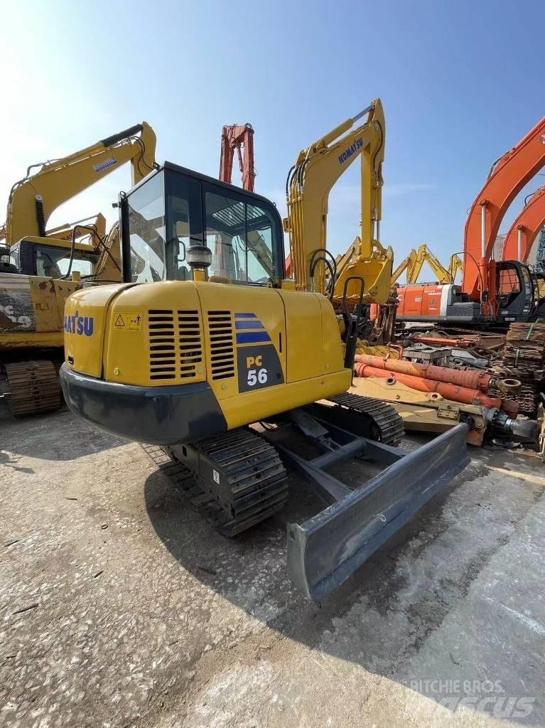 Komatsu PC 56-7 小型挖土機/掘鑿機<7t(小型挖掘機)