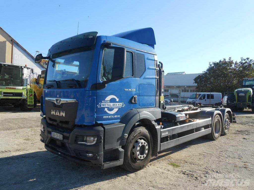 MAN TGS 26.430 裝載運輸卡車