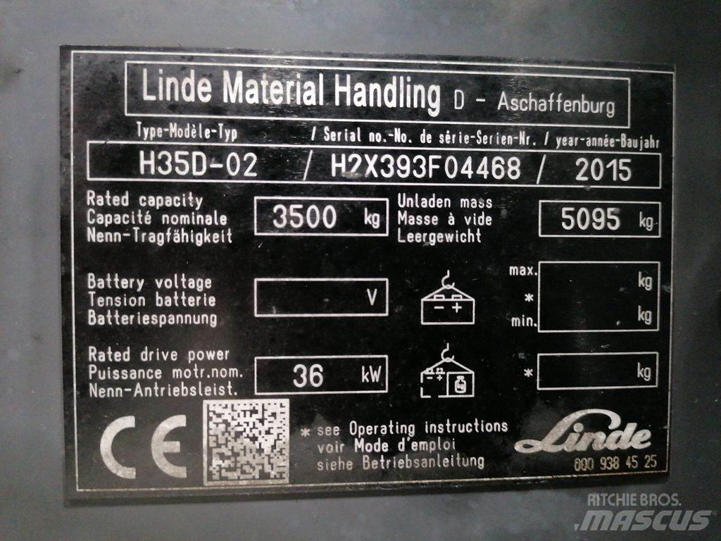 Linde H35D-02 柴油卡車