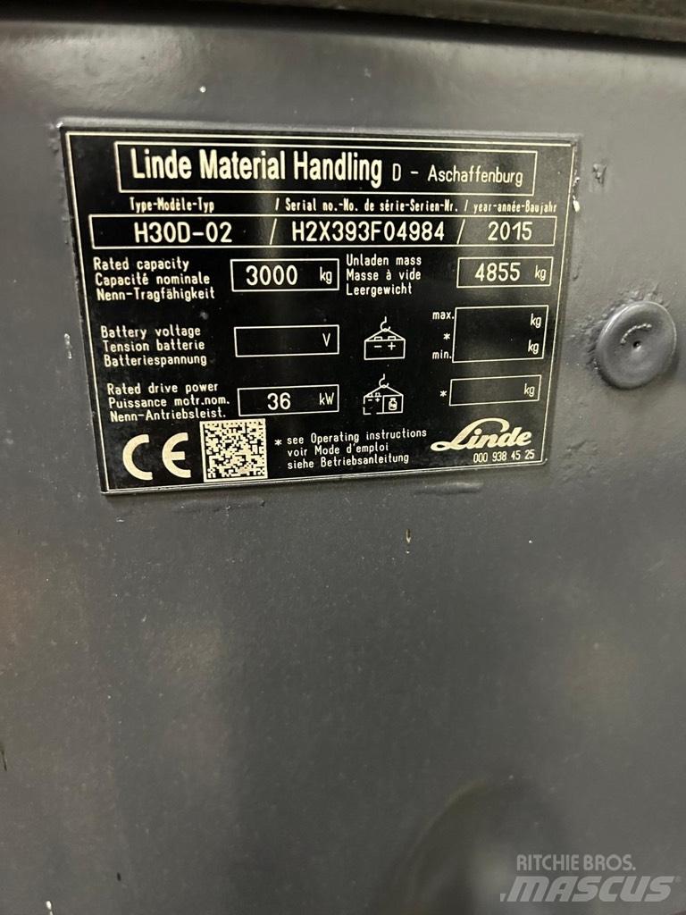 Linde H30D-02 EVO 柴油卡車