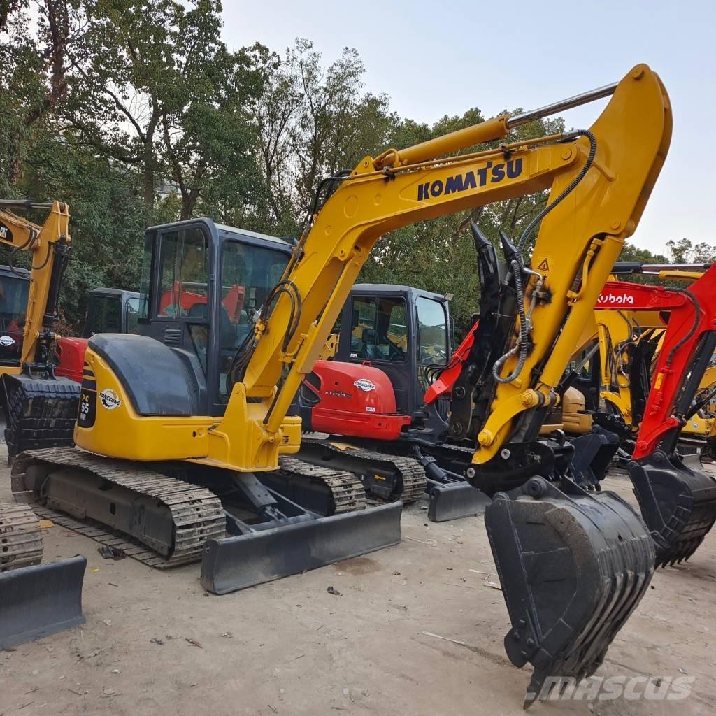 Komatsu PC 55 MR 小型挖土機/掘鑿機<7t(小型挖掘機)