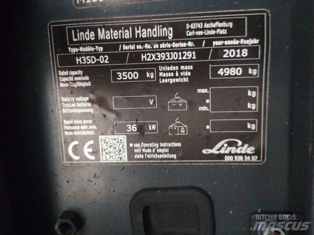 Linde H35D-02 柴油卡車