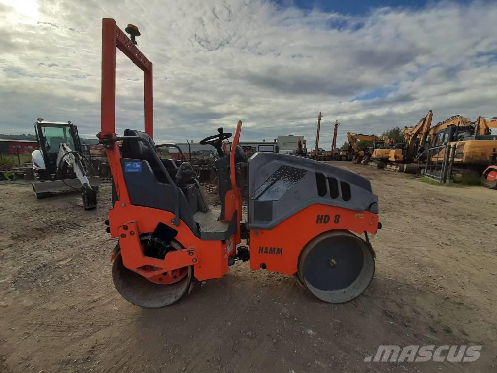 Hamm HD 8 VV 雙輪滾壓機