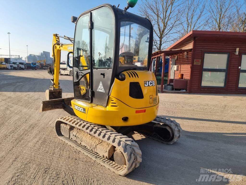 JCB 8030 ZTS 小型挖土機/掘鑿機<7t(小型挖掘機)