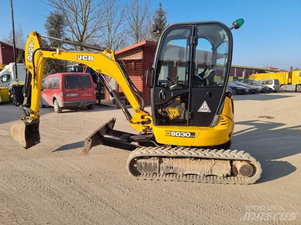 JCB 8030 ZTS 小型挖土機/掘鑿機<7t(小型挖掘機)