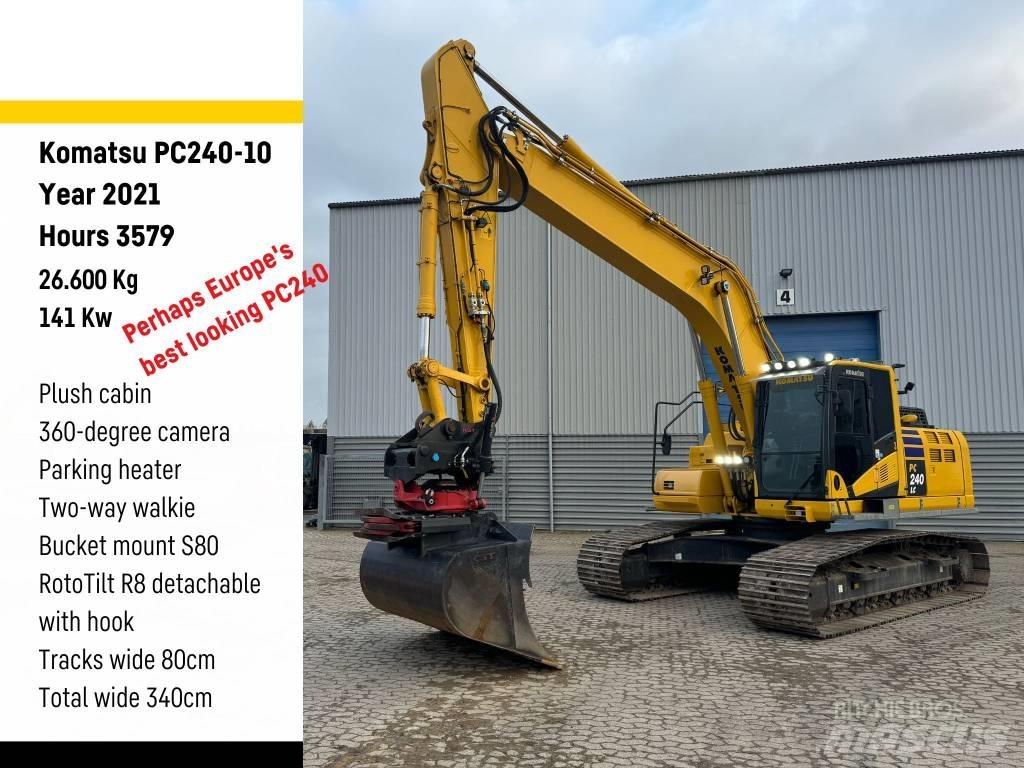Komatsu PC 240 LC-10 履帶式 挖土機/掘鑿機/挖掘機