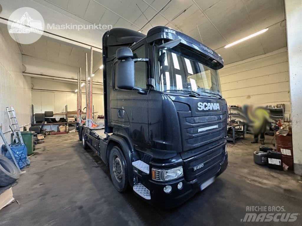 Scania R 490 LB 木材貨車