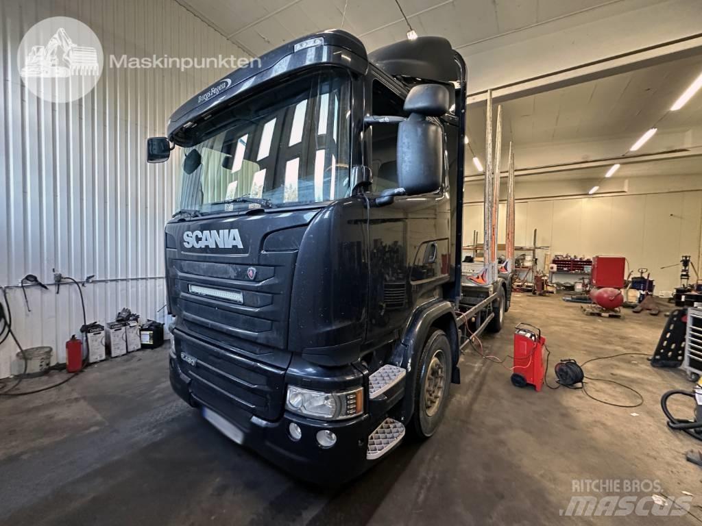 Scania R 490 LB 木材貨車