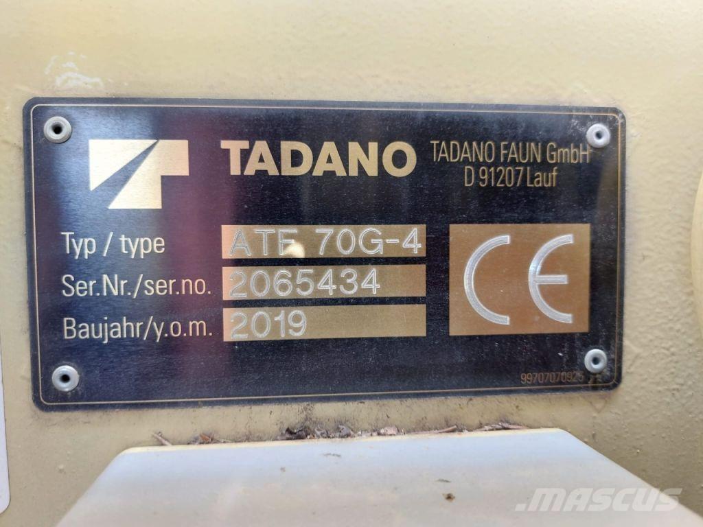 Tadano ATF70G-4 全路面起重機/吊車