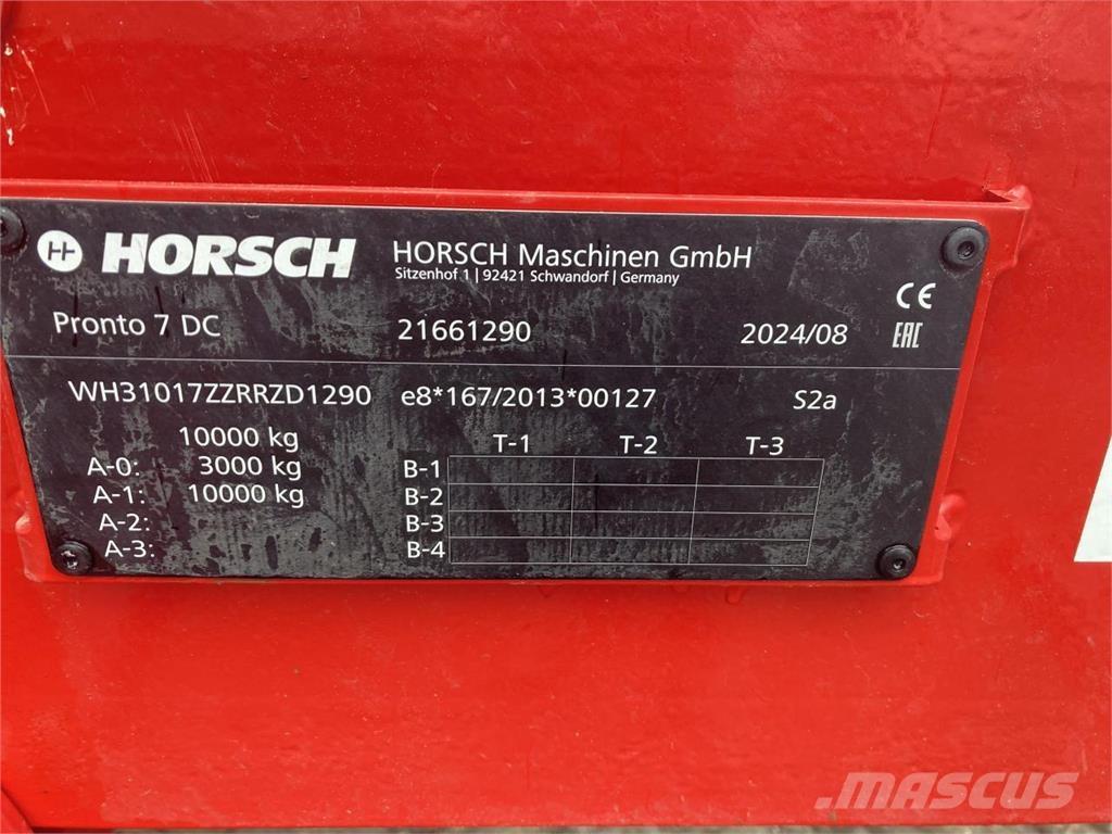Horsch Pronto 7DC 鑽頭