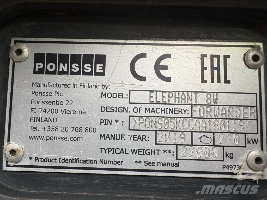 Ponsse Elephant 集運機