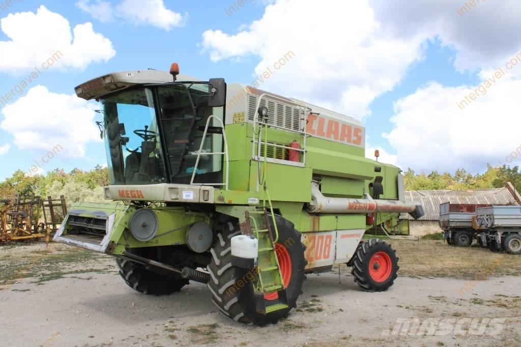 CLAAS Mega 208 聯合收穫機