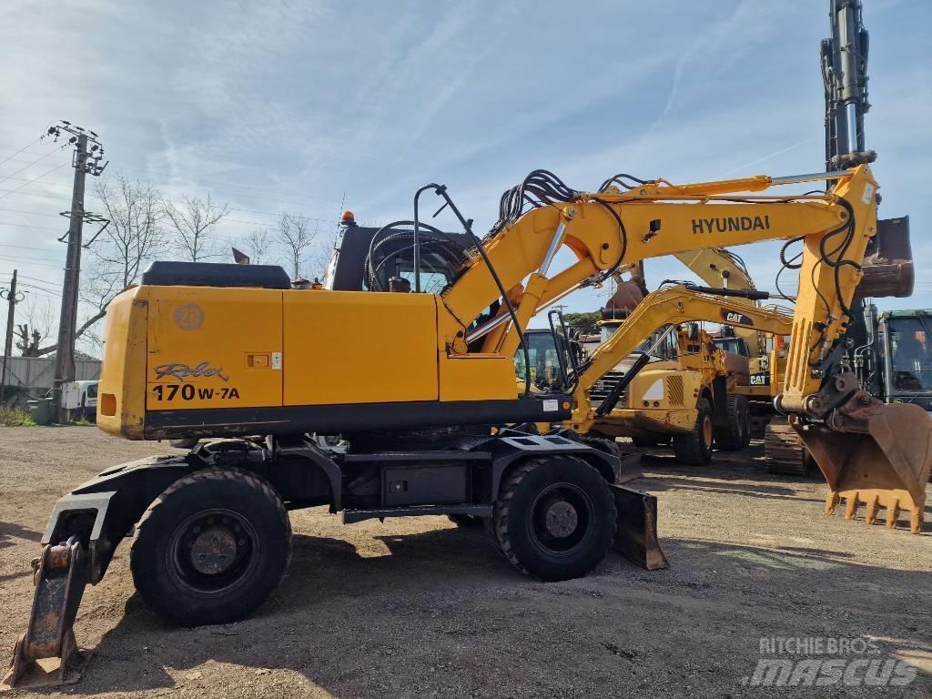 Hyundai R 170 W 旋轉式挖土機/掘鑿機/挖掘機