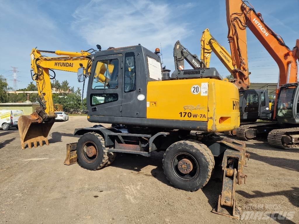 Hyundai R 170 W 旋轉式挖土機/掘鑿機/挖掘機