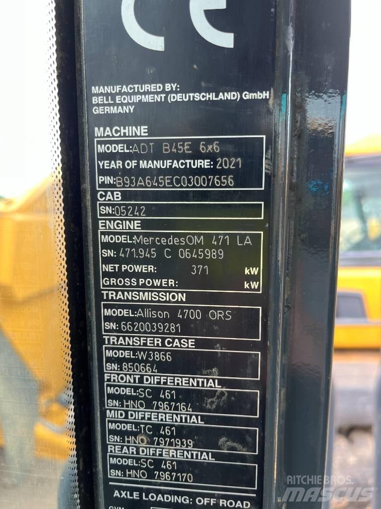 Bell B45E 鉸接式起吊車