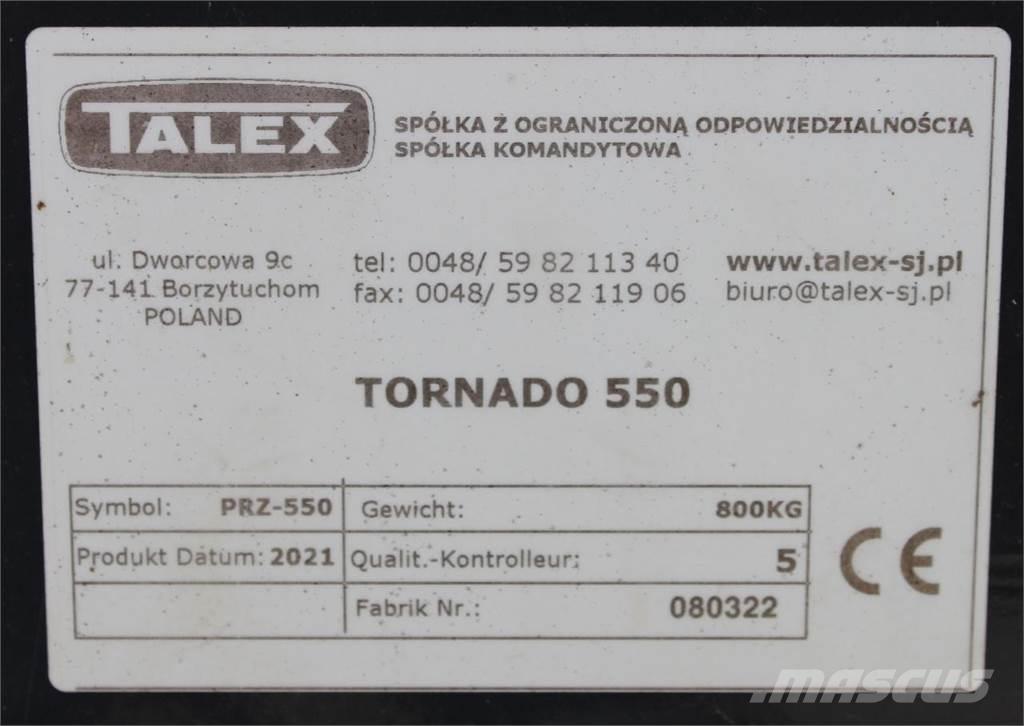 Talex Tornado 550 耙與翻草機