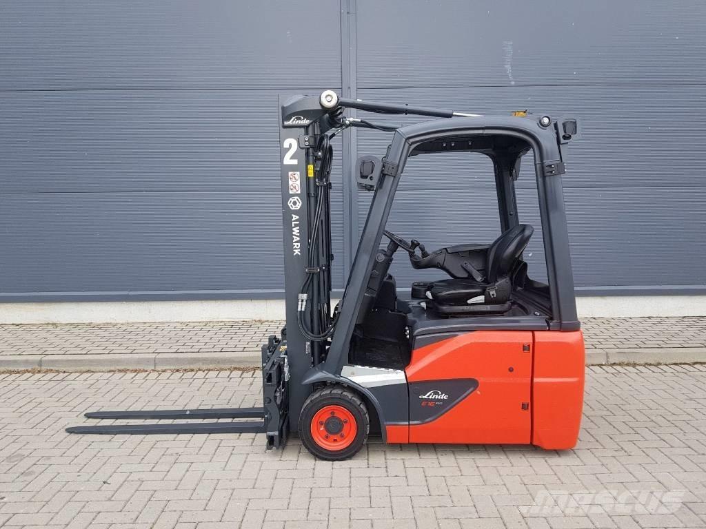 Linde E16C 電動堆高機
