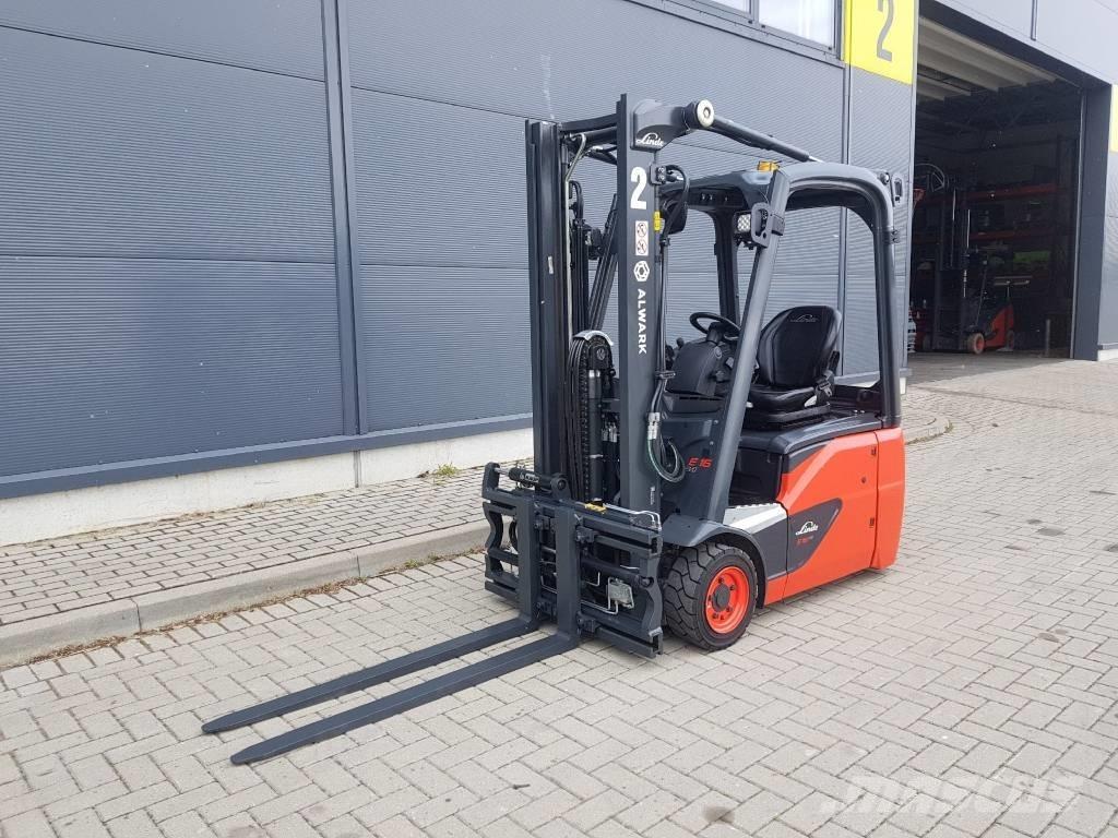 Linde E16C 電動堆高機
