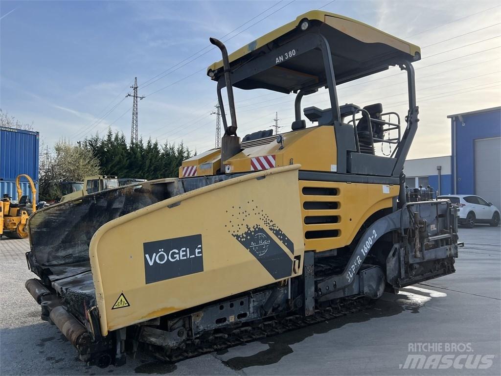 Vögele S 1600-2 瀝青攤舖機/鋪路機