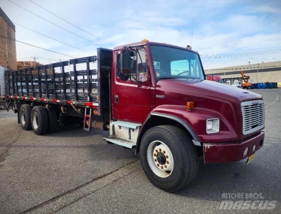 Freightliner fl80 平板式/側卸式卡車
