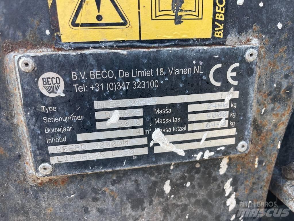 Liebherr 550 CDC + BSS 輪胎式裝載機
