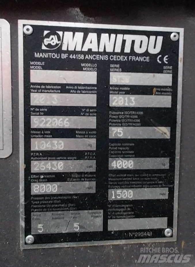 Manitou MT1440 伸縮臂操作車