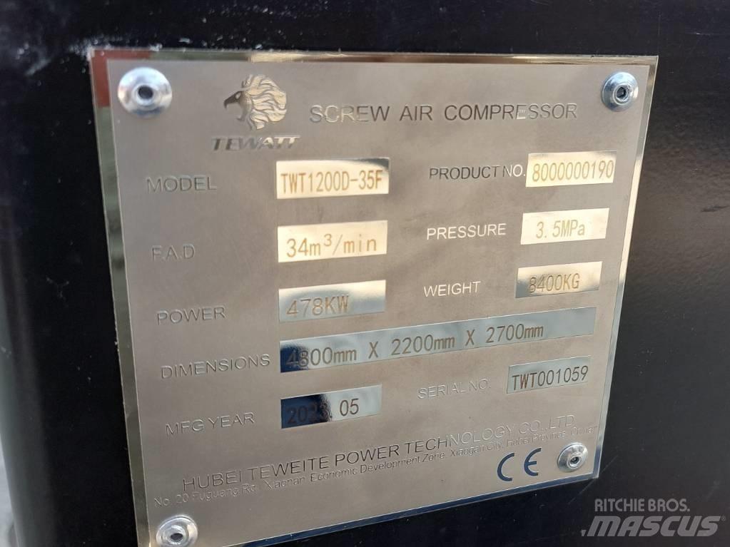 Tewatt TWT1200D-35F 空氣壓縮機
