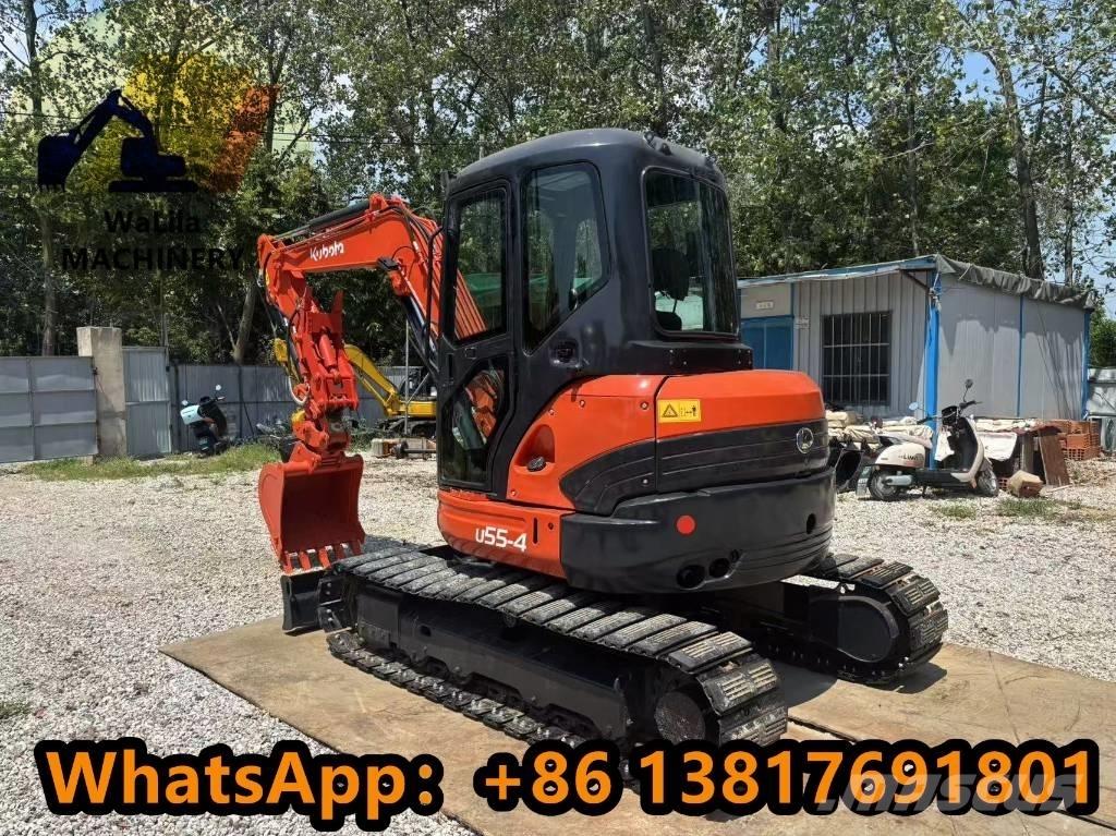 Kubota U 55 R-4 小型挖土機/掘鑿機<7t(小型挖掘機)